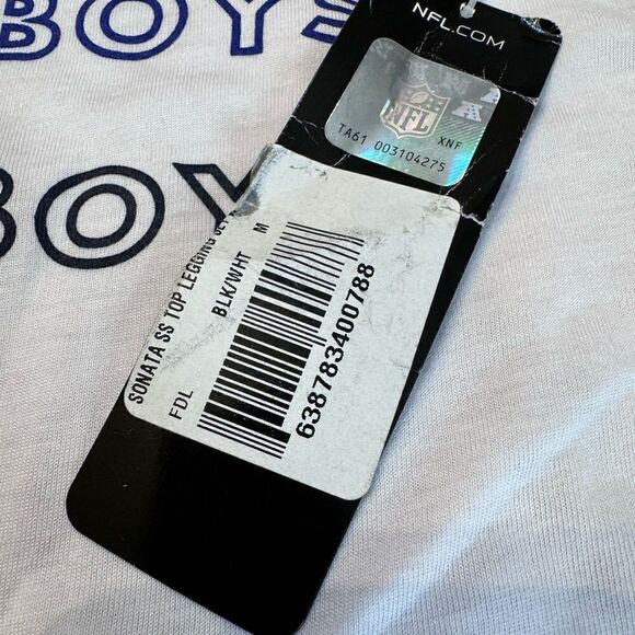 NWT Dallas Cowboy’s Women’s Sleepshirt (M) - Picture 3 of 4